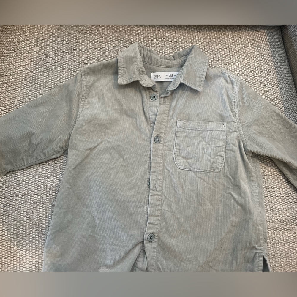 Toddler boy Corduroy top
